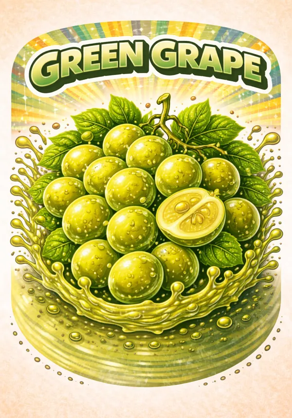 Bulk green grape ingredient formats: concentrate, NFC juice, frozen